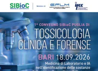 1° CONVEGNO SIBioC PUGLIA di TOSSICOLOGIA CLINICA e FORENSE